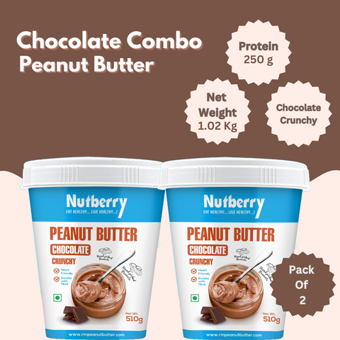 Chocolate Crunchy Peanut butter Combo